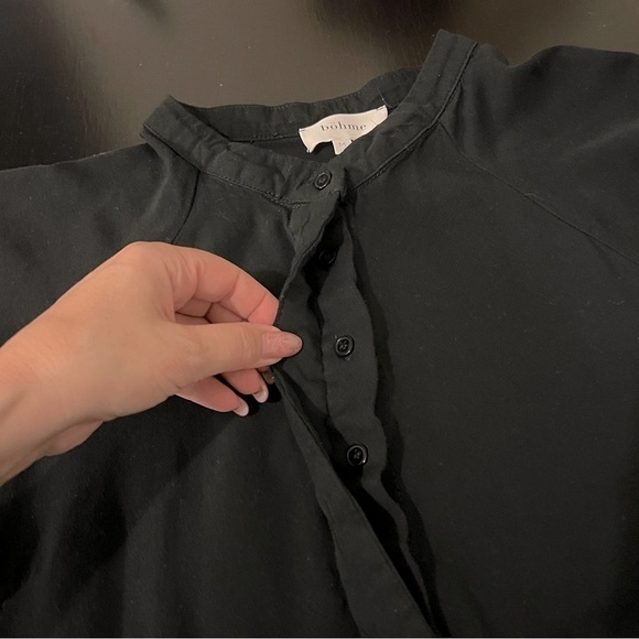 Bohme Amanda tiered midi dress, black, size M - Picture 4 of 10